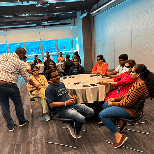 Corporate Connect - Team conducting sensitization workshop for HSBC