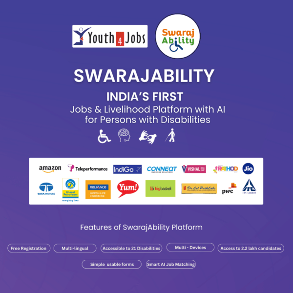 Jobs for Persons with Disabilities in India