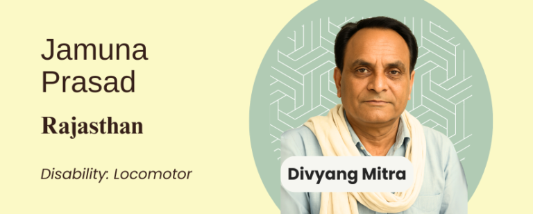 From Grinding Grains to Changing Lives: How Jamuna Prasad Found Purpose After Polio