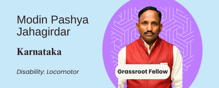 Polio Can’t Stop Him: A Changemaker With Disability