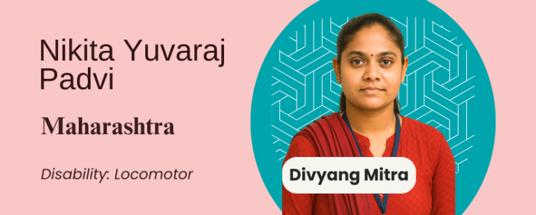 Rising Against the Odds: How Nikita Yuvaraj Padvi Empowers Women With Disabilities to Build Livelihoods and Enterprises