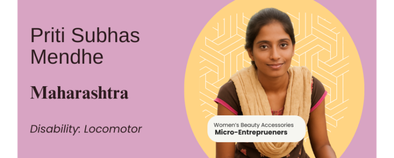 I Had ₹8,000 and a Dream’: Maharashtra Woman with Disability Becomes Entrepreneur and Role Model