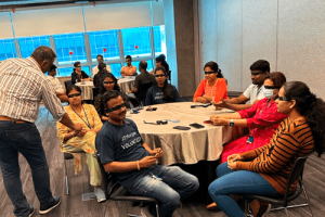 Corporate Connect - Team conducting sensitization workshop for HSBC