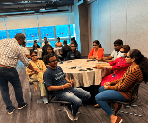 Corporate Connect - Team conducting sensitization workshop for HSBC