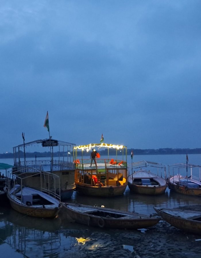 Manvi Batra - Kashi: When evening falls on the banks of the Ganga, every ghat of Kashi becomes a poem-  Global Ability Photography Challenge  