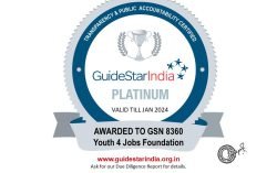 Youth4Jobs receives 'Transparency & Public Accountability Certification' for three consecutive years from @GuideStarIndia.